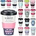 Produktbild LS Design Öko Coffee to Go Kaffe Tee Becher eCoffee Bamboo Bambus Cup Good Wie viel Kaffee - Edition 2018