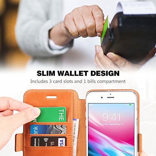 Funda iPhone 7 SHIELDON Garant a de por Vida Ultra Delgada Fundas para iPhone 7 Funda iPhone 7 con Tapa Cuero Genuino 3 Cartera para Tarjetas Doble Cierre Magn tico Funda Libro Cuero para Apple iPhone 7 - Marr n reviews Funda iPhone 7 SHIELDON Garant a de por Vida Ultra Delgada Fundas para iPhone 7 Funda iPhone 7 con Tapa Cuero Genuino 3 Cartera para Tarjetas Doble Cierre Magn tico Funda Libro Cuero para Apple iPhone 7 - Marr n