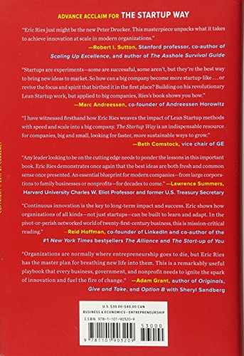The Startup Way: How Modern Companies Use Entrepreneurial Management to Transform Culture and Drive Long-Term Growth