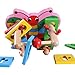Happy Cherry Colourful Geometric Shape Sorter Matching Wooden Intellegence Development Early Learning Toys for Baby Kids Toddler