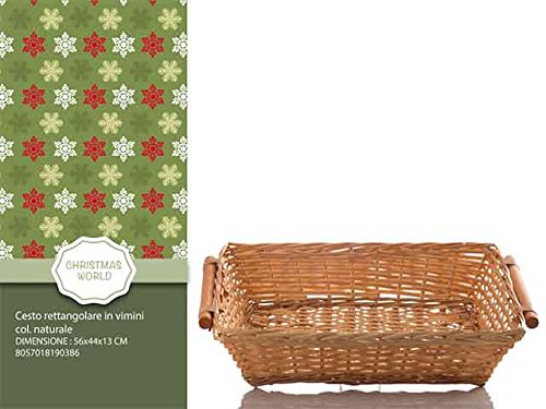 F.G.F.IMPORT EXPORT S.r.l. Cesta Natural 56 x 44 x 13 cm