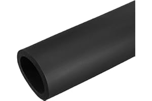 sourcing map Pipe Insulation Foam Tube Lagging Insulation Pipe 40mm ID 54mm OD 6.6ft Heat Preservation for Handle Grip Support