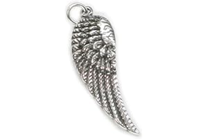 MALDON JEWELLERY Angel Wing sterling silver charm pendant .925 x 1 Protection charms