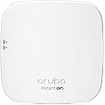 ARUBA INSTANT ON AP11 (RW) ACCESS POINT(R2W96A) with Ceiling rail and Solid surface mount clip