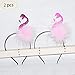 Price comparison product image Mein HERZ 2 Pcs Flamingo Headband Flamingo Costume Headband Carnival Carnival Bachelorette Party JGA Pink Pink Accessory Suitable for Girls From 5 to 12 Years (Fuchsia and Pink)