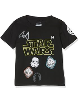 Star Wars Jungen T-Shirt Imperial Mutli Badge