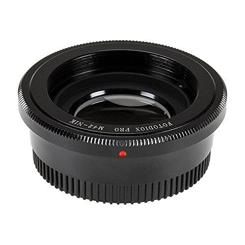 Fotodiox Pro Adaptateur de monture d objectif avec objectif 1 4x de correction pour une mise au point - pour Objectif M42    Cam  ra Nikon comme D7200  D5000  D3000  D300S ET D90 DX