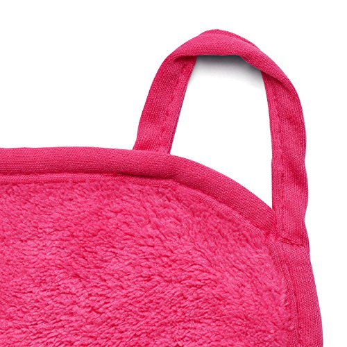 Original MIRACLE FACE ERASE | 2er Set Mikrofaser Make-Up Entferner Tuch | Abschminken und Reinigen nur mit Wasser – ohne Chemie | Microfaser Abschminktuch | hypoallergenes Gesichtsreinigungstuch | 40×18 cm (Pink) - 6