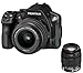 Produktbild PENTAX K-30 schwarz + Objektiv DAL 18-55 mm + Objektiv DAL 50-200 mm + 2 JAHRE GARANTIE