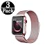 Produktbild Ouins [3 Pack] Apple Watch 42mm Bildschirm Schutzfolie, [Decken Flache Fläche] Anti-Fingerabdruck,9H Härte,Anti-Kratz,2.5D Abgerundete Gehärtetem Glas Displayschutzfolie für Apple Watch 42mm
