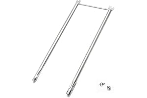 Criditpid 7507 Grill Burner for Weber Spirit 200 Series, Spirit E210 E200 S210 S200, Spirit 500, Genesis Silver A Gas Grill with Side Control, 27 inch 304 Stainless Steel Burner Tube Kit Grill Parts