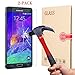 Produktbild 2x Blufox* Samsung Galaxy Note 5 Schutzfolie Panzerglas (Samsung Galaxy Note 5 SM-N920C ) stoßfeste Glas Folie der neusten Generation 0,3mm Panzerfolie Klare Anti-Kratz-Screen Protector Displayschutz Gehärtetes Schutzglas hauchdünn [Kompatibilität Samsung Note 5] Schutz Tempered Glass