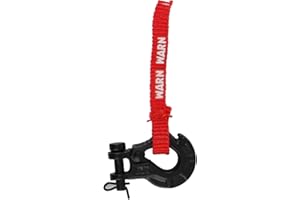 OPEMG Red RC Metal Trailer Hook Winch Hook with Winch Pull Tag Decoration for 1/10 RC Crawler Car Axial SCX10 TRX4 Parts Vehicle Scale Accessories Vehicle Bodies and Scale Accessories