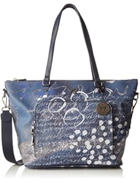 Ynot Damen I-496 Schultertasche, 41x44x16 cm