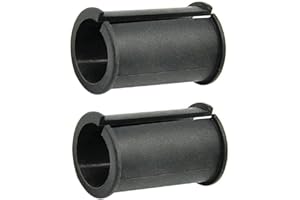 YUSHU Spacer Tube Washer ECM-NV1 Leder Pad für Mikrofon Verlängerungsrohr ECM-XM1 Mikrofon Spacer Gummischlauch 2 Stück/Set Mikrofon Ringhülse Mikrofonhülse Schwarz Mikrofon Hülse Schwarz 190p