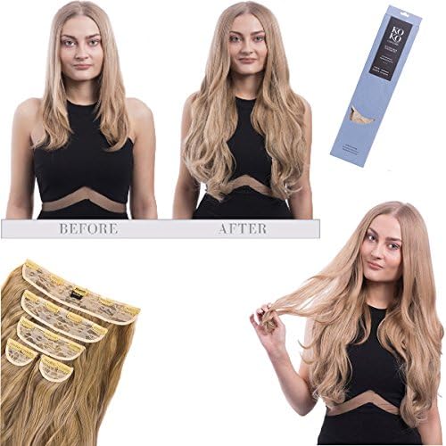 Koko couture super thick 5 piece weft loose curl wavy hair extensions Various colours