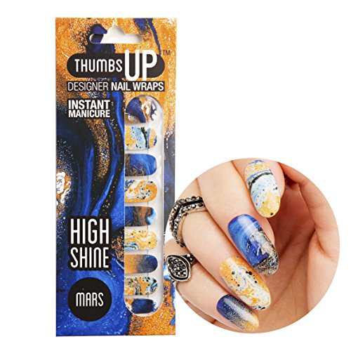 Preisvergleich Produktbild ThumbsUp Nails - Mars Galaxis Nagelfolien 20 Folien / Packung