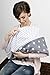 Mania Breastfeeding scarf "Starry Sky" with small pocket for nursing pads in size L/XL