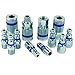 Produktbild PowerMate VX 036–0167 CT Kupplung & Stecker Farbe mit Kit (12piece), Automotive Typ, 1/4 in. NPT,, blau