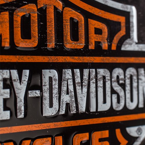Nostalgic-Art 22231 Harley-Davidson Parking Only, Blechschild, 20 x 30 cm - 2