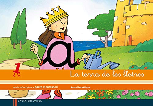 Quadern d¿escriptrua 1 Pauta Montessori: La terra de les lletres