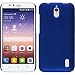 Produktbild PhoneNatic Case für Huawei Y625 Hülle blau gummiert Hard-case + 2 Schutzfolien