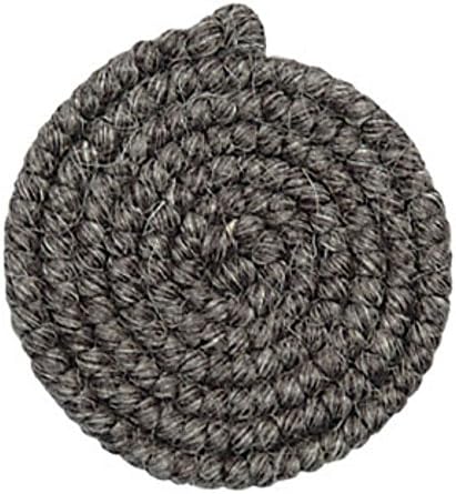 Special Effects Makeup - Grimas Theatrical Crepe Wool (Greys/Black/White) - Fake Hair beards Moustaches - Multiple lengths and colours (Dark Grey, 50 cm)