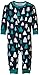 Hatley Baby Boys' Patterned Tree Footies, Green, 12-18 Months