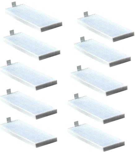 Youriaa 10 Filtri HEPA Di Ricambio Per AMIBOT Flex E Flex H2O – Compatibili E Facili Da Sostituire