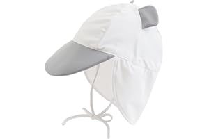 Cuddle Club Cappello da Sole Regolabile Bimbo e Bambino | Copertura per Tutto Il Giorno per la Testa e Il Collo del Neonato