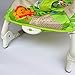baby rocker bouncer chair infant to toddler vibration 'jungle' easy fold-to-store suitable from birth - 40 lbs