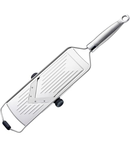 SANELLI AMBROGIO Trüffelschneider – Aus Edelstahl, Mit Wellenschliff, Verstellbar 0,2–3 Mm, Made In Italy