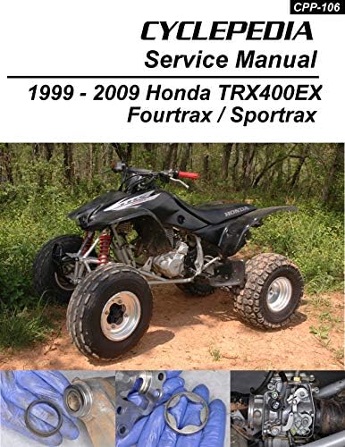 1999-2009 Honda TRX400EX Fourtrax Service Manual