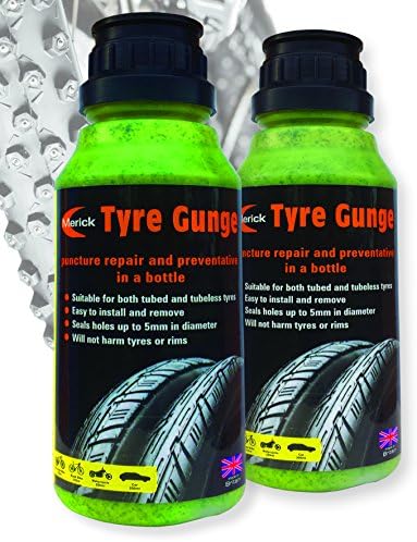 Tyre Gunge Puncture Repair and Preventative 2 x 250 ml Bottles