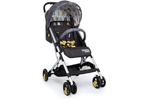 Cosatto Woosh 2 Pushchair – Lightweight Stroller From Birth to 25kg - One Hand Easy Fold, Compact (Fika Forest)