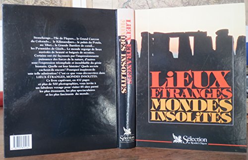 couverture de : Lieux &eacute;tranges mondes insolites