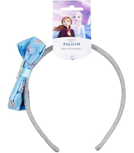 2 Fasce Per Capelli Minnie Mouse - Originali, Progettate In Spagna - Rosa Con Fiocco Viola E Stampa - Accessori Per Bimbe - 2