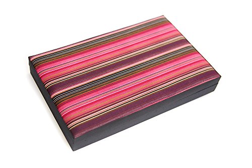 Extra Large Stripe Earring Charm Bead Box - 30+ Compartments