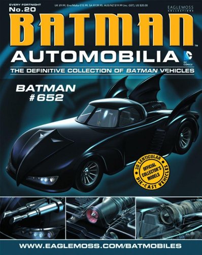 Preisvergleich Produktbild DC Batman Automobilia Collection 20: Animated Series #652 Batmobil