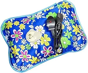 EVERYONIC Pain Relief Heat Gel Pouch Bag Electro-Thermal Hot Water Bag Warm Water Gel Pad for Joint Muscle Pains Relief Electric Heating Pads