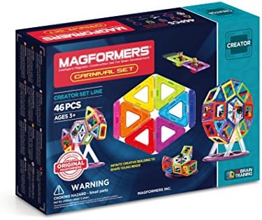 Magformers - 63074 - Jeu Intelligent de Construction Magnétique - Carnival Set