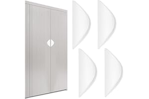 BANTI Maniglie per Mobili da Cucina Moderni Maniglia Porta Esterna Interna 4 Pezzi Maniglia Finestra Adesiva Maniglie per Porte Interne Porta Scorrevole per Armadio Cameretta Armadietto Cassetti (Bianco)