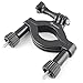 Produktbild TEKMAGIC Einfache Versions Motorrad Rollen Bar Berg Halter Halterung für GoPro Hero 4 3 + 3 2 1