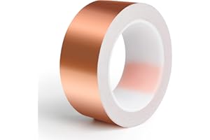 KAZATE Kupferband Gegen Schnecken, 30mm x 20m Schneckenzaun Schneckenschutz für Hochbeet Pflanzen, Kupferband Selbstklebend Schneckenabwehr Kupfer Schneckenband Schneckenfalle Anti Schnecken