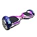 Produktbild 1 Stück Elektro-Skateboards Elektro Scooter Hoverboard Self Balancing Scooter Aufkleber Elektroroller Roller Self Balance Board Haut - 6.5 zoll Selbststabilisierendes Fahrzeug E-Board Schutzfolie Sticker Aufkleber,Flower