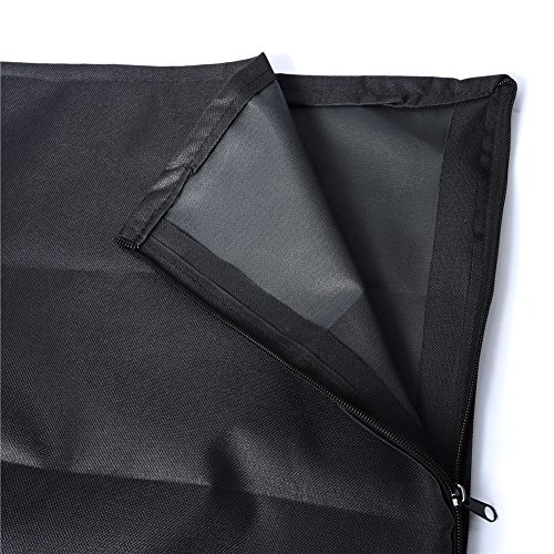 Kugelgrill Abdeckung abdeckhaube, wasserdichte Abdeckung Haube Grill Schutzhülle 58*77cm schwarz mit einer Nylontasche - 9