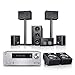 Produktbild Teufel System 4 THX AVR für Dolby Atmos 5.1.2-Set Schwarz/Silber Heimkino Lautsprecher 5.1 Soundanlage Kino Raumklang Surround Subwoofer Movie