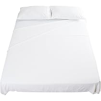 Lenzuolo Di Sotto Bassetti Con Angoli Sganciabili - 100% Cotone USA, Matrimoniale 175x200cm - Cielo, Made In Italy