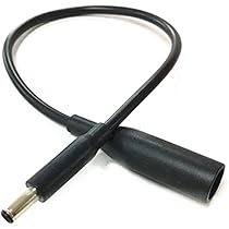 2x Laptop Adapterkabel - DC 7,4mm Auf 4,5mm Für HP & Dell Notebooks Netzteile