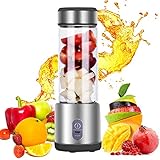 ♥ 6-BLATTSYSTEM - Dieser Premium-Blender wurde speziell für Ihren Komfort entwickelt und verfügt über ein 6-Klingen-System, mit dem Sie selbst hartes Eis, gefrorene Früchte und Nüsse zerkleinern können.